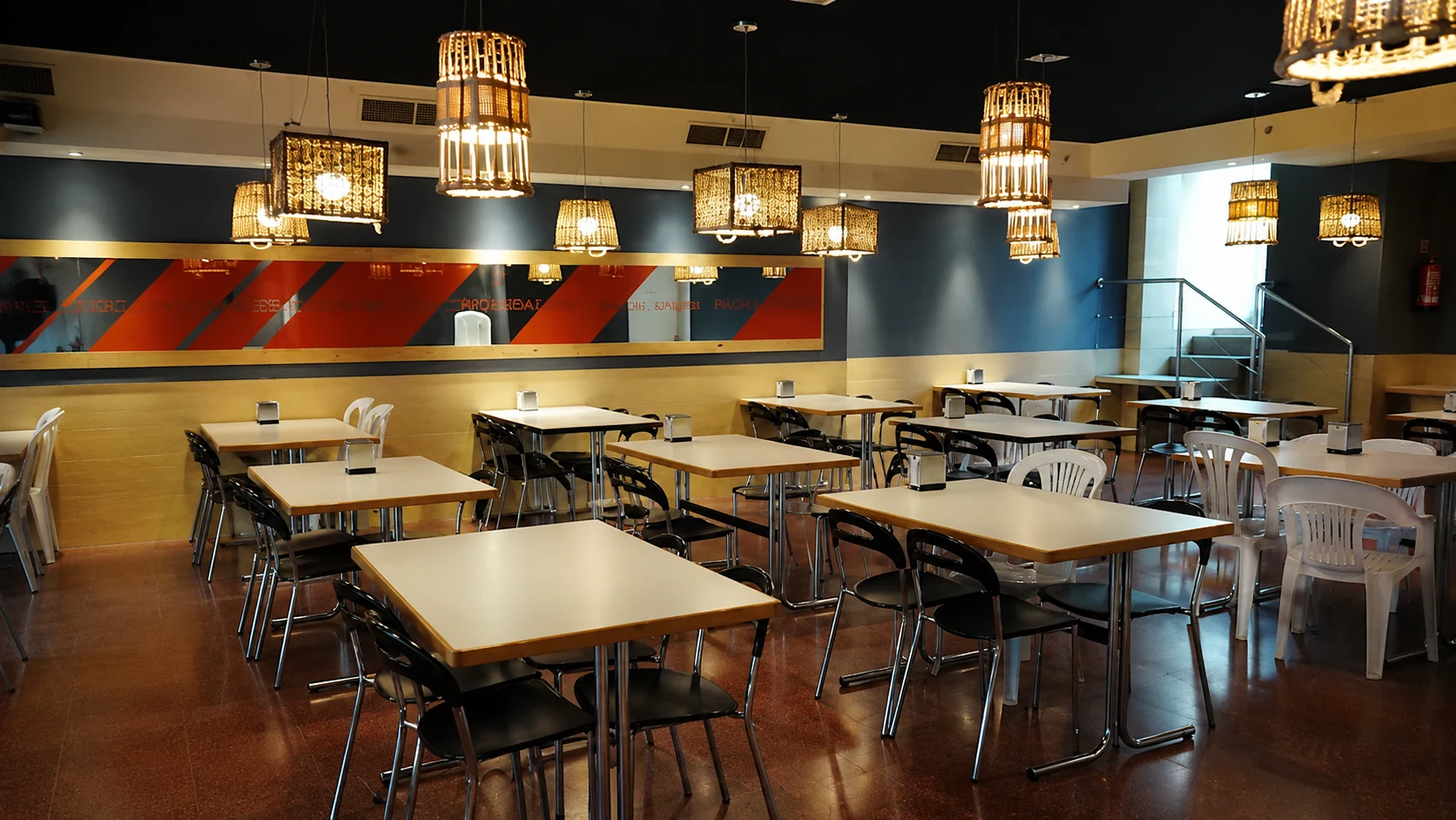 Forn Mistral Sant Antoni Barcelona bakery cafe dining room with casual tables